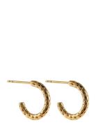 Palma Mini Hoop 12 Mm Accessories Jewellery Earrings Hoops Gold By Jolima