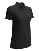 Swingtech Ladies Solid Polo Sport T-shirts & Tops Polos Black Callaway