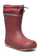 Thermal Wellies W.lining-Solid Shoes Rubberboots High Rubberboots Red CeLaVi