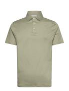 Bs Cayo Regular Fit Polo Shirt Tops Polos Short-sleeved Green Bruun & Stengade
