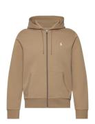 30/1 Double Knt Cvc-Lsl-Knt Tops Sweatshirts & Hoodies Hoodies Brown Polo Ralph Lauren