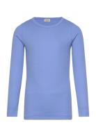 Tani Tops T-shirts Long-sleeved T-Skjorte Blue MarMar Copenhagen