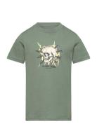 Jorheavens Tee Ss Crew Neck Sn Jnr Tops T-Kortærmet Skjorte Green Jack & J S