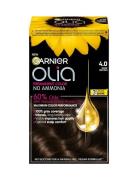 Garnier Olia 4.0 Dark Brown Beauty Women Hair Care Color Treatments Brown Garnier