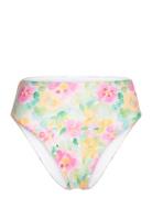 Highwaist Bikini Brief Swimwear Bikinis Bikini Bottoms High Waist Bikinis Pink Gina Tricot