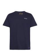 Cotton Jersey Sleep Shirt Tops T-Kortærmet Skjorte Navy Polo Ralph Lauren Underwear