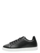 Slhevan New Leather Sneaker Noos O Low-top Sneakers Black Selected Homme