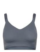 Seamless Bra Lingerie Bras & Tops Soft Bras Bralette Blue Missya