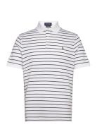 Classic Fit Soft Cotton Polo Shirt Tops Polos Short-sleeved White Polo Ralph Lauren