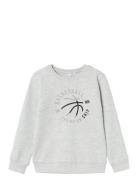 Nkmkulan Ls Sweat Unb Tops Sweatshirts & Hoodies Sweatshirts Grey Name It