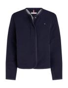 Jersey Lined Jacket Outerwear Jackets Light-summer Jacket Navy Tommy Hilfiger
