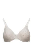 C Magnifique Very Covering Bra Lingerie Bras & Tops Full Cup Bras White CHANTELLE