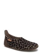 Bisgaard Basic Wool Slippers Hjemmesko Brown Bisgaard