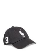 Big Pony Chino Ball Cap Accessories Headwear Caps Black Polo Ralph Lauren