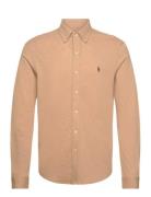 Featherweight Mesh Shirt Designers Shirts Casual Beige Polo Ralph Lauren