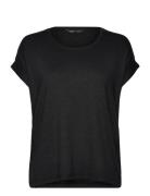 Onlmoster S/S O-Neck Top Noos Jrs Tops T-shirts & Tops Short-sleeved Black ONLY