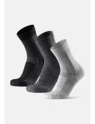 Hiking Light Socks 3-Pack Sport Socks Regular Socks Grey Danish Endurance