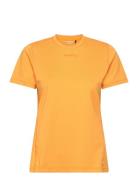Adv Essence Ss Tee W Sport T-shirts & Tops Short-sleeved Orange Craft