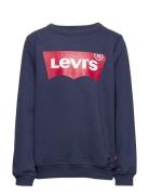 Levi's® Batwing Crewneck Sweatshirt Tops Sweatshirts & Hoodies Sweatshirts Blue Levi's