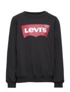 Levi's® Batwing Crewneck Sweatshirt Tops Sweatshirts & Hoodies Sweatshirts Black Levi's