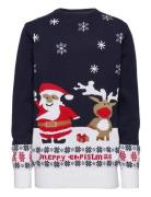 The Ultimate Christmas Jumper Tops Knitwear Pullovers Blue Christmas Sweats