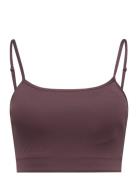 Lunar Luxe Bra Top Sport Bras & Tops Sports Bras - All Burgundy Moonchild Yoga Wear