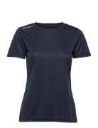 Women Core Functional T-Shirt S/S Sport T-shirts & Tops Short-sleeved Blue Newline