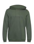 Jbs Of Dk Logo Hoodie Fsc Tops Sweatshirts & Hoodies Hoodies Green JBS Of Denmark