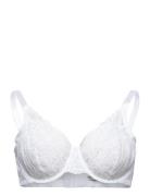 Bra Aster Emelie Lace Plus Lingerie Bras & Tops Full Cup Bras White Lindex