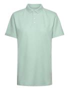 Silkeborg Stretch Polo Tops Polos Short-sleeved Green Clean Cut Copenhagen