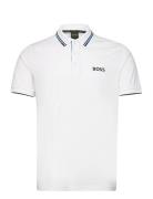 Paddy Pro Sport Polos Short-sleeved White BOSS