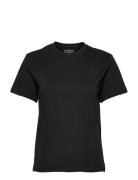 Crew-Neck Regular Tops T-Kortærmet Skjorte Black Bread & Boxers