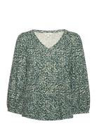 Riekepw Ts Tops Blouses Long-sleeved Green Part Two