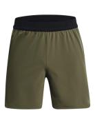 Ua Vanish Elite Short Sport Shorts Sport Shorts Khaki Green Under Armour