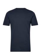 Agnar Basic T-Shirt - Regenerative Tops T-Kortærmet Skjorte Navy Knowledge Cotton Apparel