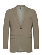 Slhslim-Liam Blz Flex Noos Suits & Blazers Blazers Single Breasted Blazers Khaki Green Selected Homme