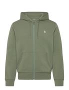 30/1 Double Knt Cvc-Lsl-Knt Tops Sweatshirts & Hoodies Hoodies Green Polo Ralph Lauren