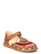 Sandals - Flat - Closed Toe - Shoes Summer Shoes Sandals Multi/patterned ANGULUS