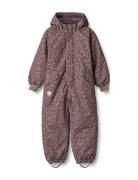 Snowsuit Miko Tech Outerwear Coveralls Snow-ski Coveralls & Sets Purple Wheat