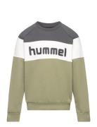 Hmlclaes Sweatshirt Sport Sweatshirts & Hoodies Sweatshirts Green Hummel