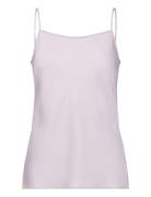 Recycled Cdc Cami Top Tops T-shirts & Tops Sleeveless Purple Calvin Klein