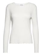 Srpaityn Knit Tops Knitwear Jumpers White Soft Rebels