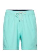 5.75-Inch Traveler Classic Swim Trunk Badeshorts Blue Polo Ralph Lauren