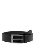 Onsbrad Medium Leather Belt Noos Accessories Belts Classic Belts Black ONLY & SONS