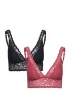 Lana/Eco-2Pp Bralette Lingerie Bras & Tops Soft Bras Bralette Multi/patterned Dorina