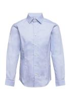 Jprparma Shirt L/S Noos Jnr Tops Shirts Long-sleeved Shirts Blue Jack & J S