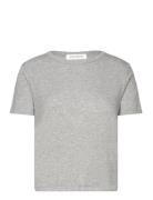 Nataliasw T-Shirt Tops T-shirts & Tops Short-sleeved Grey Sofie Schnoor