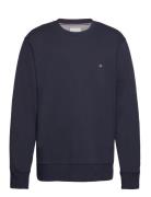 Reg Shield C-Neck Sweat Tops Sweatshirts & Hoodies Sweatshirts Navy GANT