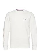 Reg Shield C-Neck Sweat Tops Sweatshirts & Hoodies Sweatshirts White GANT