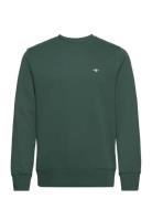 Reg Shield C-Neck Sweat Tops Sweatshirts & Hoodies Sweatshirts Green GANT